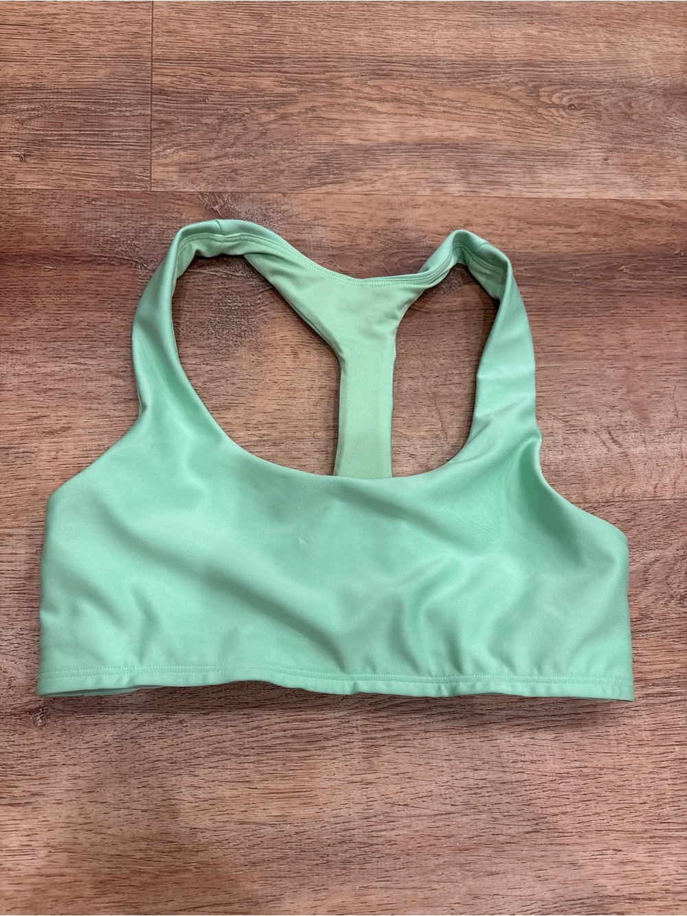 ALO Yoga Mint Green Racerback Sports Bra